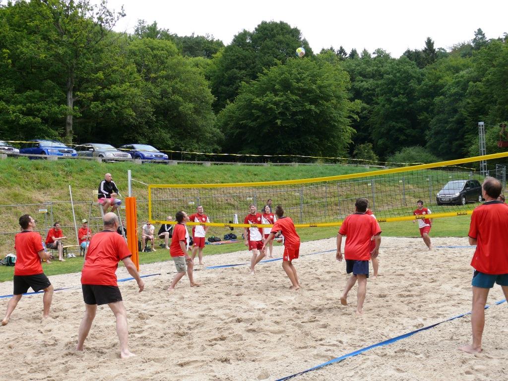 Beach-Volleyballfeld (Bild aus dem Turnier 2014)