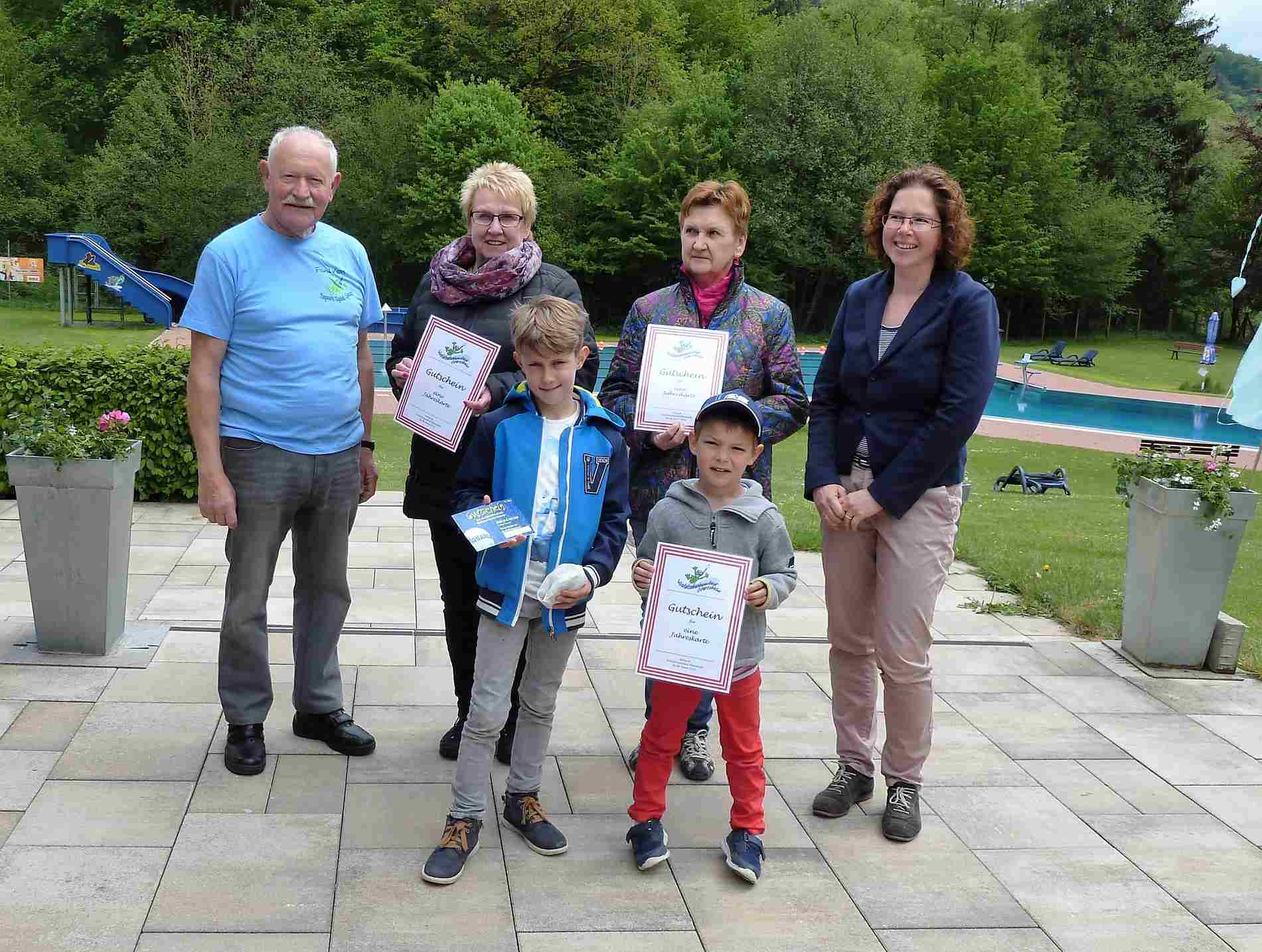 Waldschwimmbad Oberscheld - Sieger Ballonwettbewerb