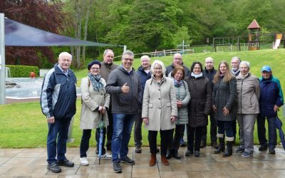 Einweihung der neuen Spielanlage im Waldschwimmbad Oberscheld