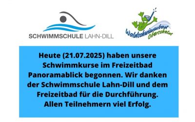 Schwimmkurse starten