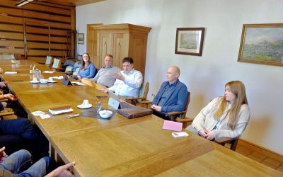 Kennenlerngespräch mit Bürgermeister Dehmer