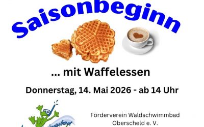 Saisonbeginn am 14. Mai 2026