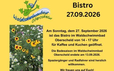 Bistroöffnung 27.09.26